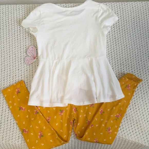 BTWEEN OUTFIT WITH SEQUENCE LOVE, SOFT FABRIC GIRLS SIZE 6 - Picture 4 of 4